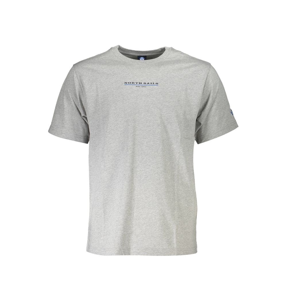 T-shirt gris confortable et écologique de North Sails