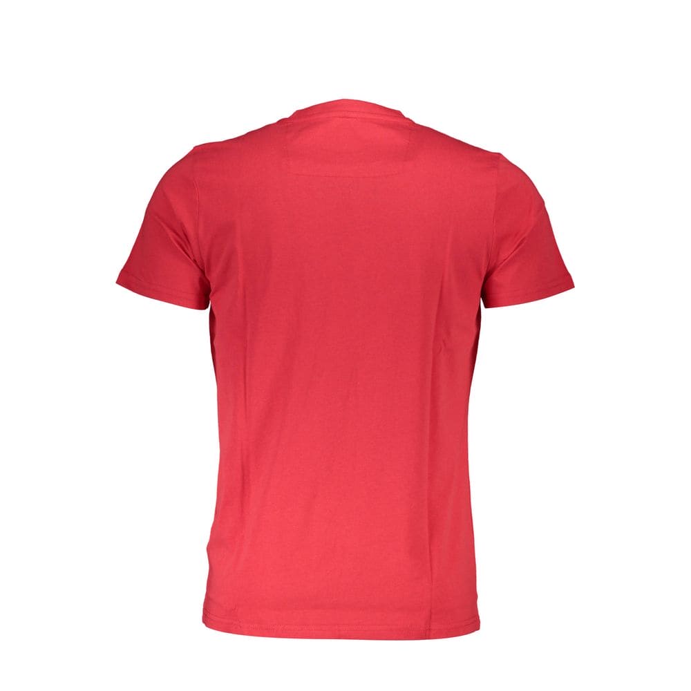 Camiseta de algodón roja de la clase Cavalli