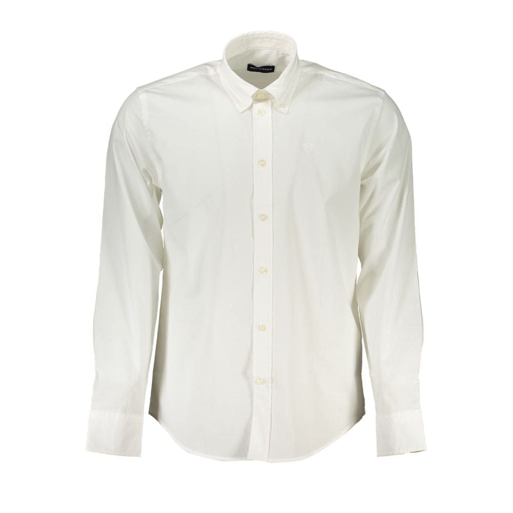 Camisa elegante de manga larga blanca de North Sails - Corte regular