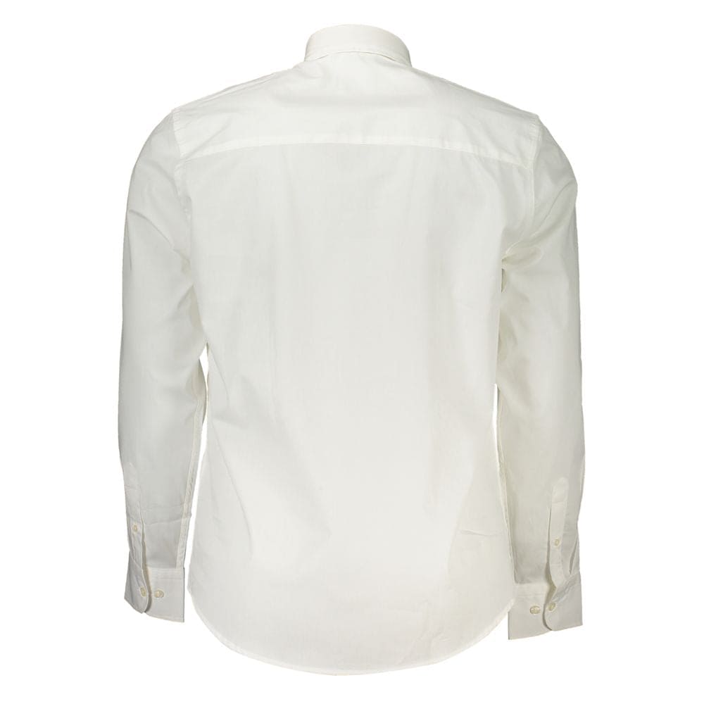 Camisa elegante de manga larga blanca de North Sails - Corte regular