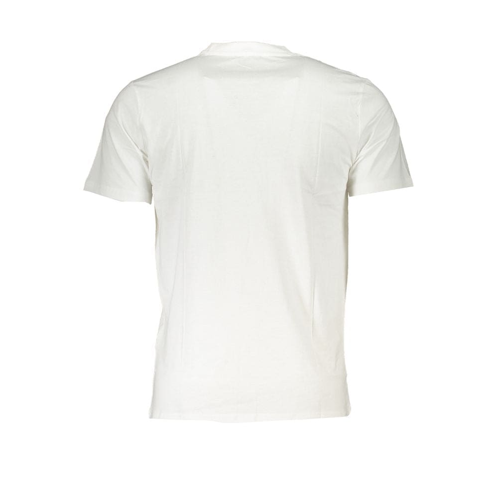 Cavalli Class White Cotton T-Shirt