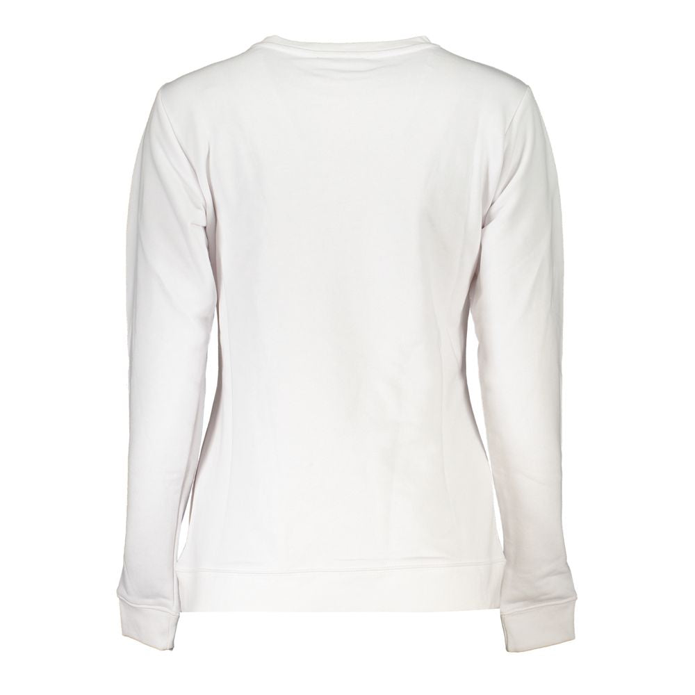 Pull en coton blanc de la classe Cavalli