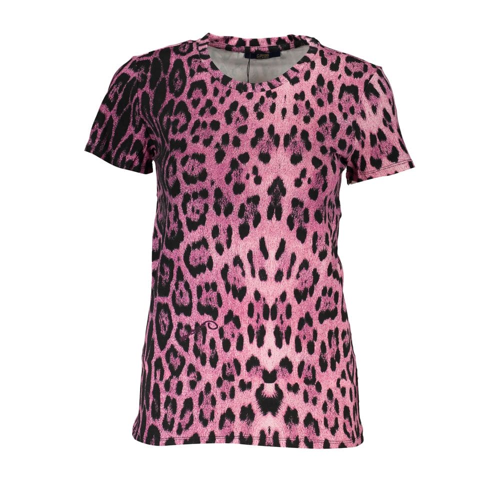 Hauts et t-shirts en coton rose Cavalli Class