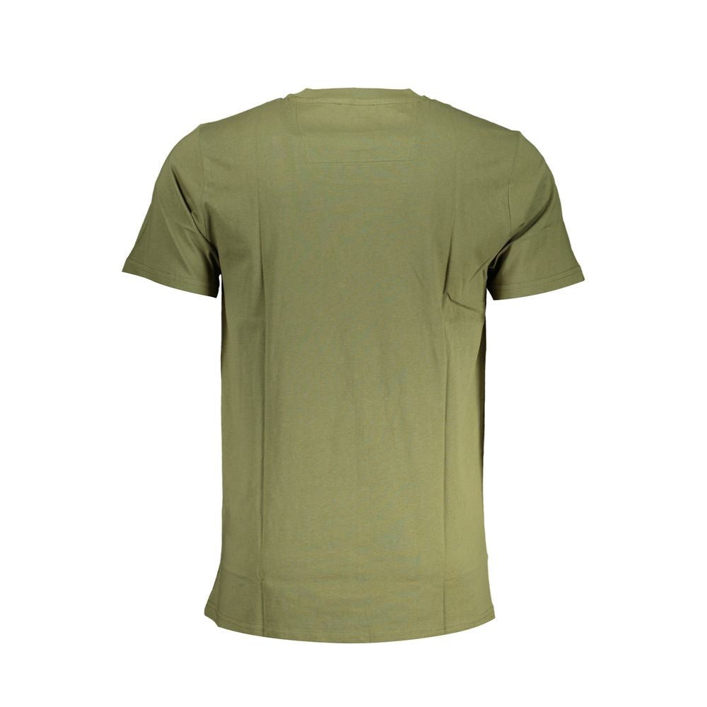 T-shirt en coton vert Cavalli Class