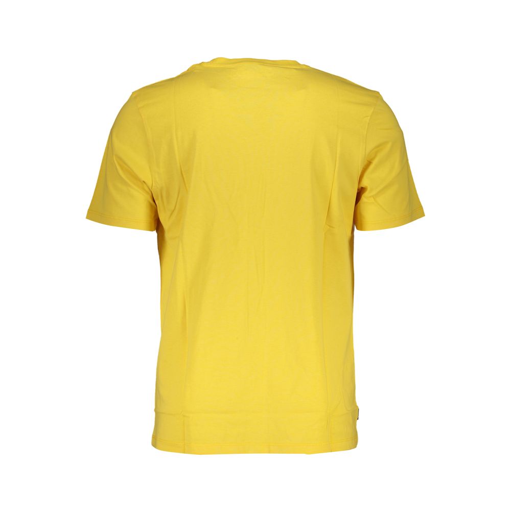 T-shirt en coton jaune Timberland