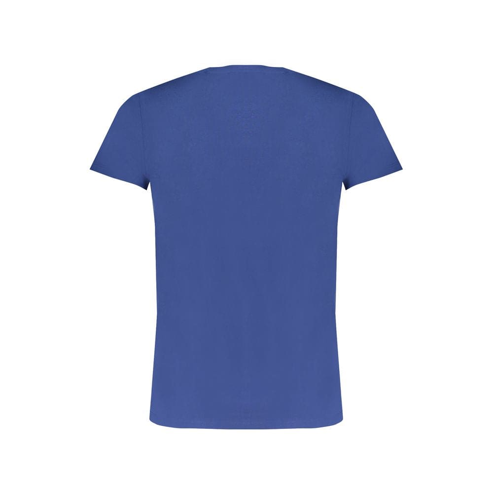 Camiseta de algodón azul Trussardi