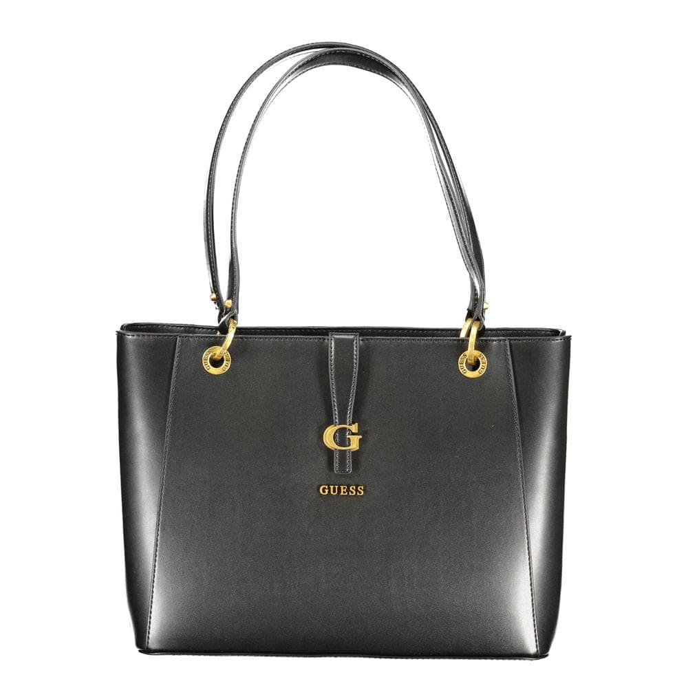 Sac à main Guess Jeans en polyéthylène noir