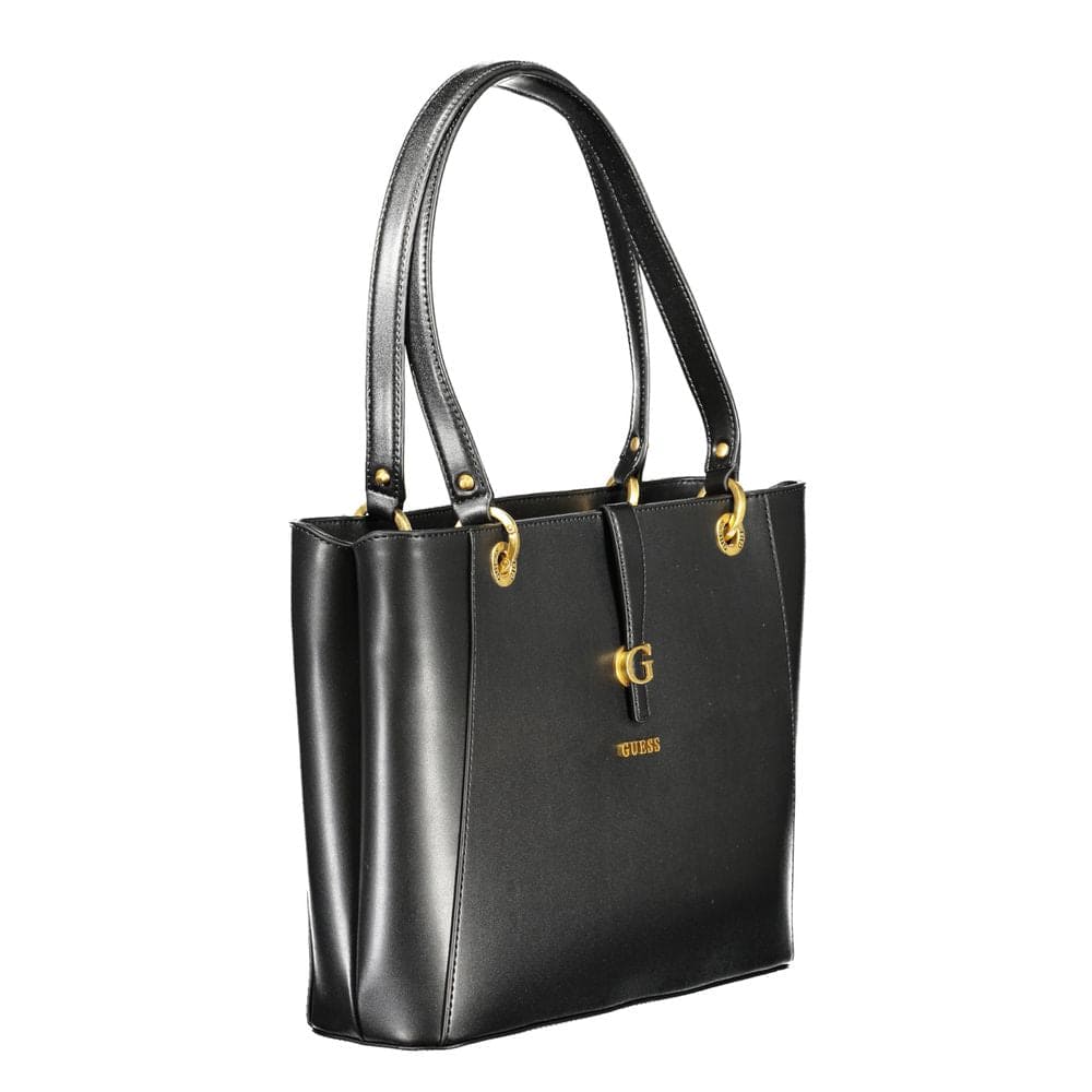 Sac à main Guess Jeans en polyéthylène noir