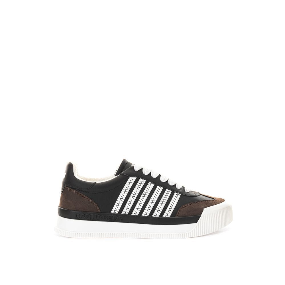 Baskets en cuir noir Dsquared²