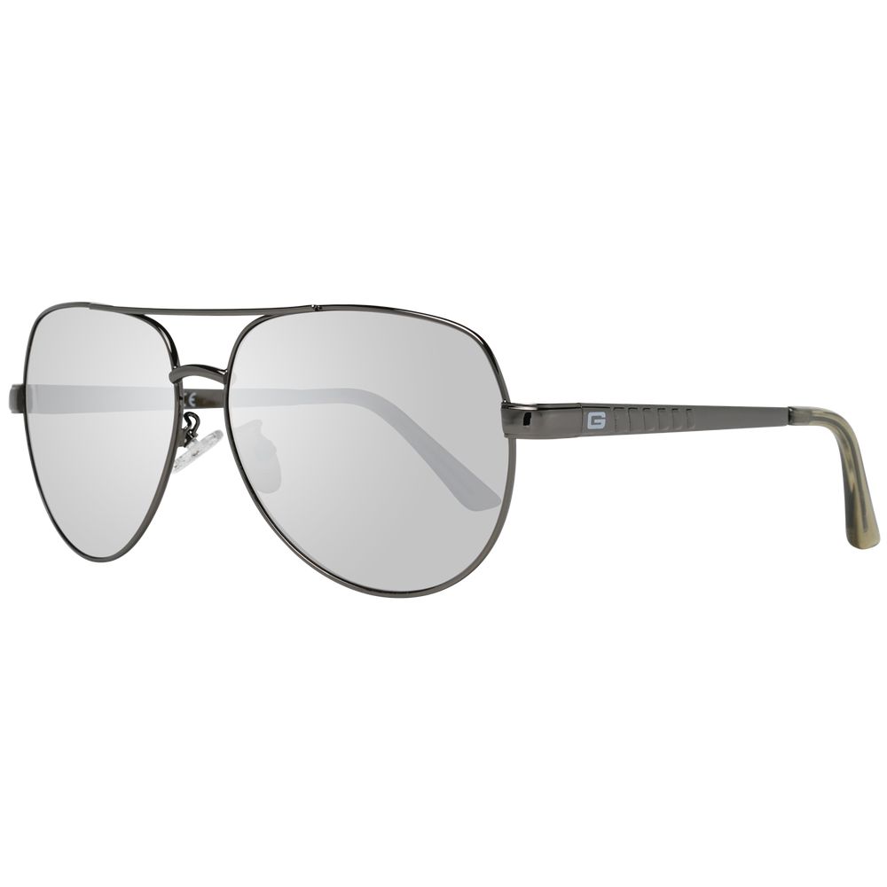 Lunettes de soleil Guess grises pour hommes