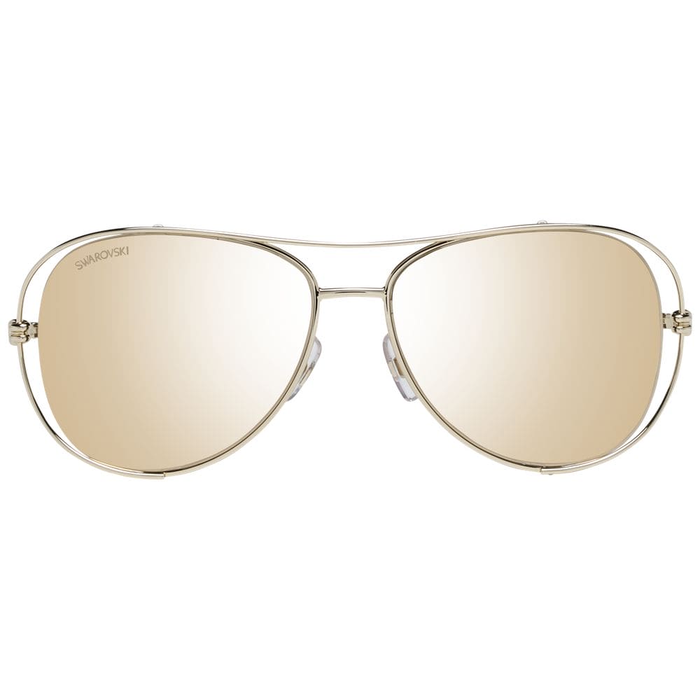 Gafas de sol Swarovski doradas para mujer