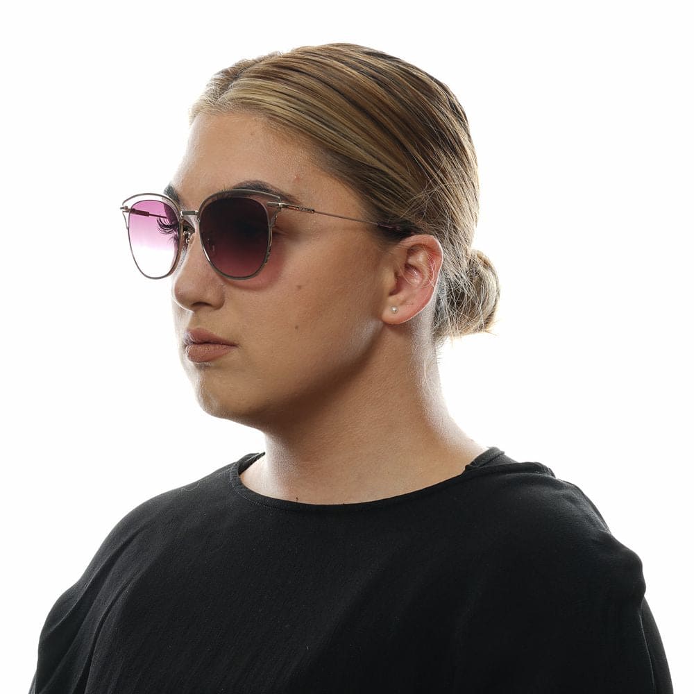 Police Burgundy Women Sunglasses