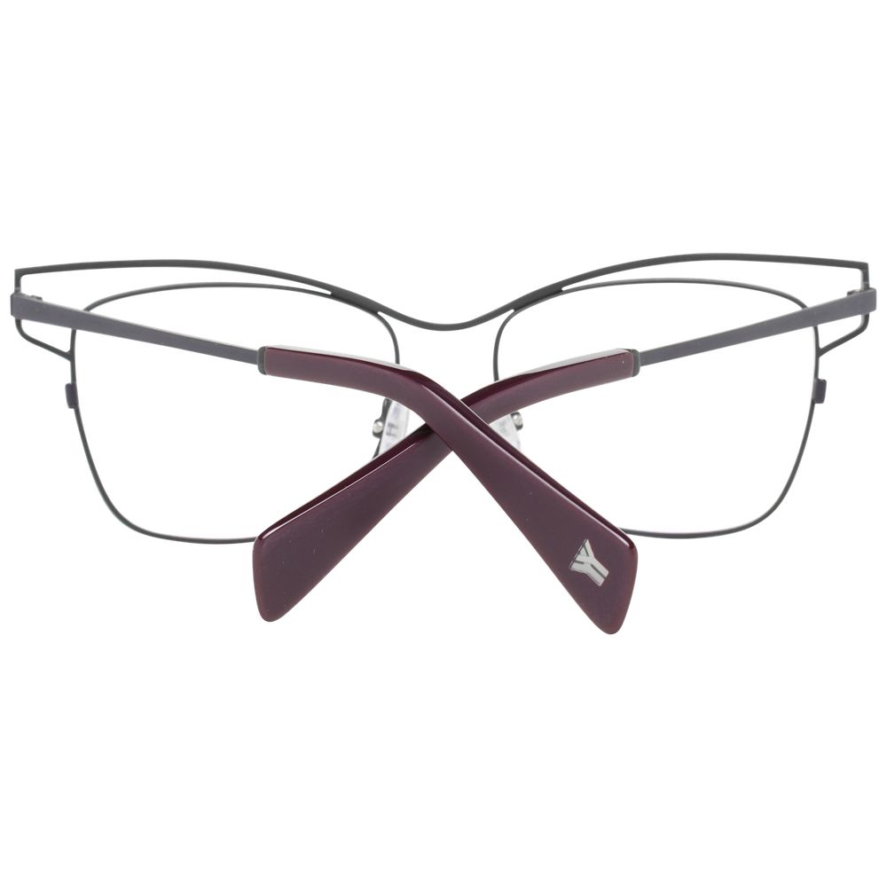 Monturas de gafas para mujer color gris Yohji Yamamoto