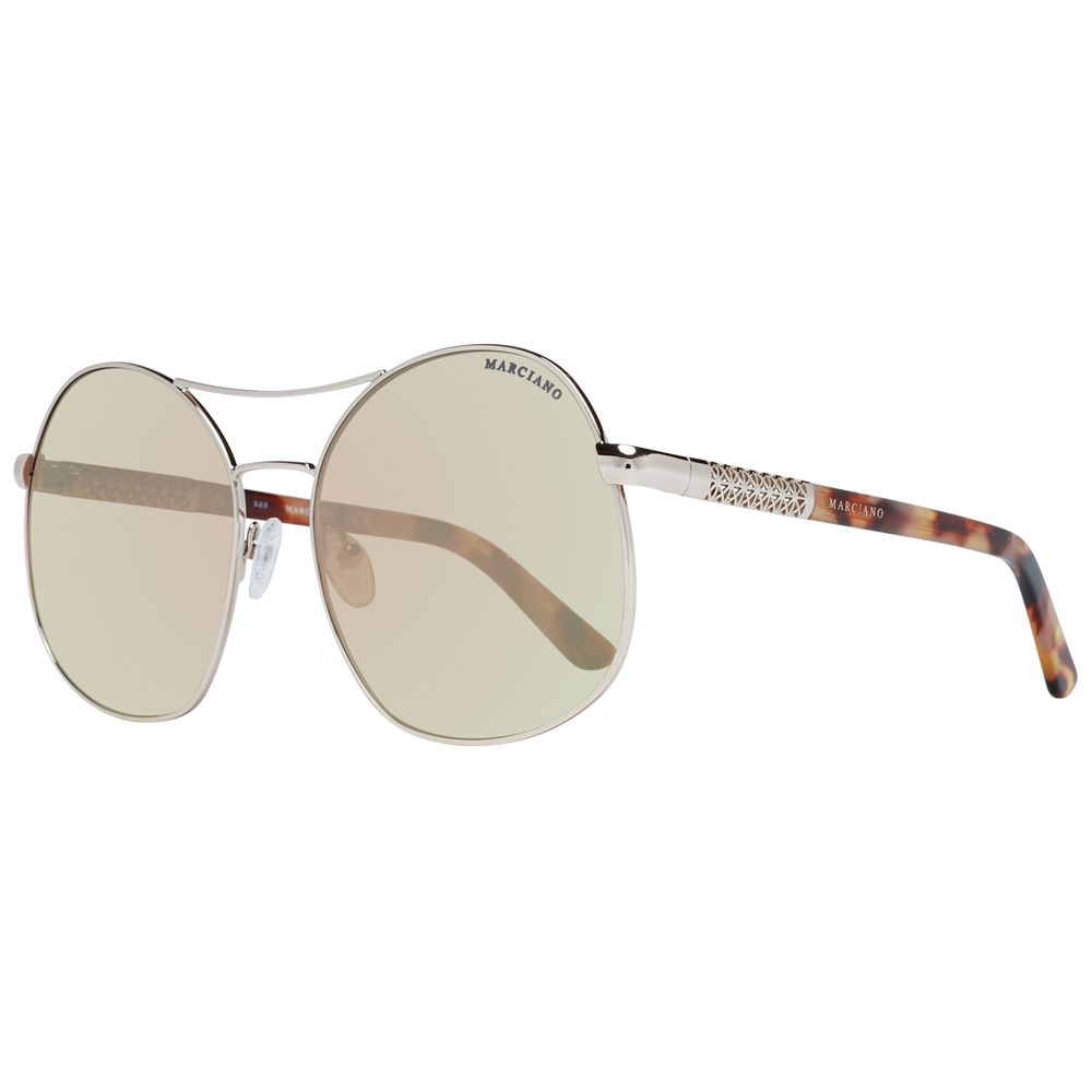 Gafas de sol para mujer Marciano by Guess en oro rosa