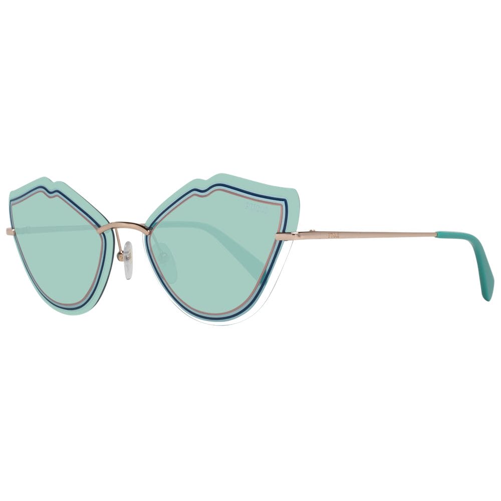 Lunettes de soleil pour femmes Emilio Pucci en or rose