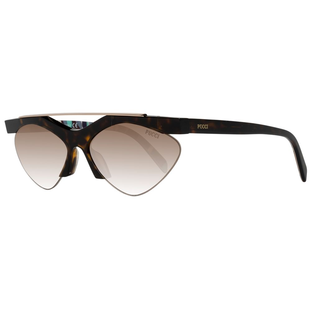 Lunettes de soleil marron pour femme Emilio Pucci