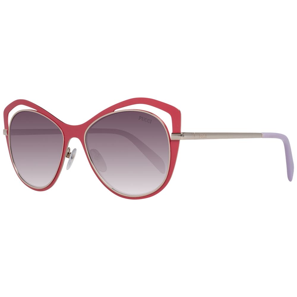 Lunettes de soleil rouges pour femmes Emilio Pucci