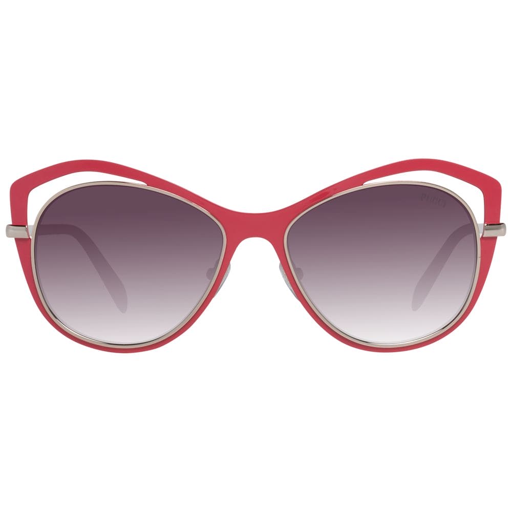 Lunettes de soleil rouges pour femmes Emilio Pucci