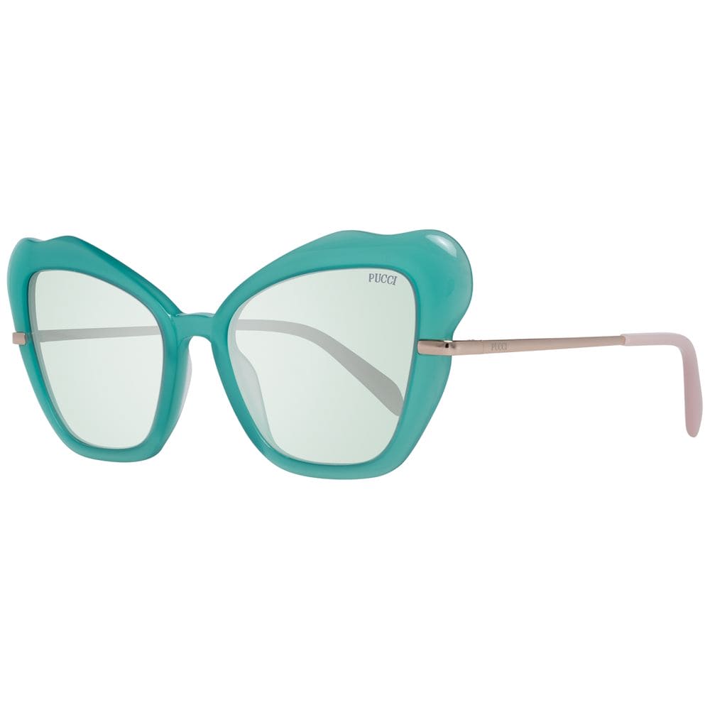 Lunettes de soleil turquoise pour femmes Emilio Pucci