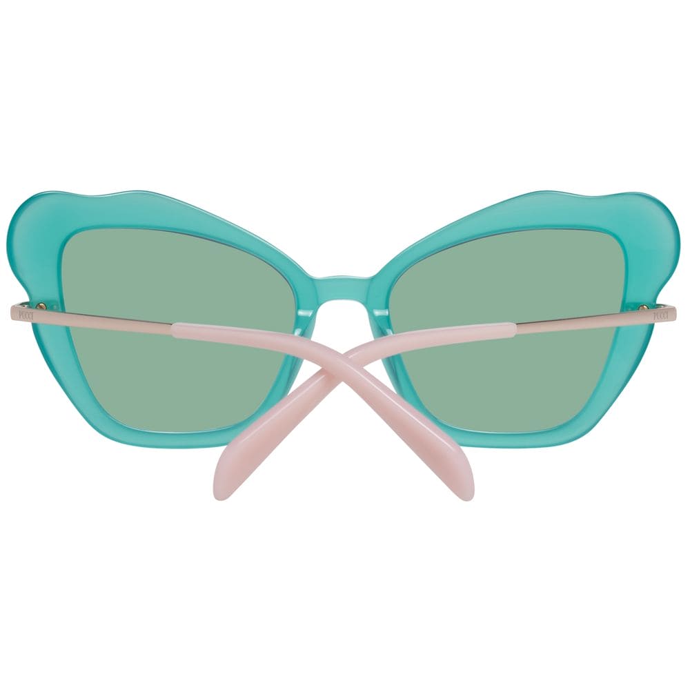 Lunettes de soleil turquoise pour femmes Emilio Pucci