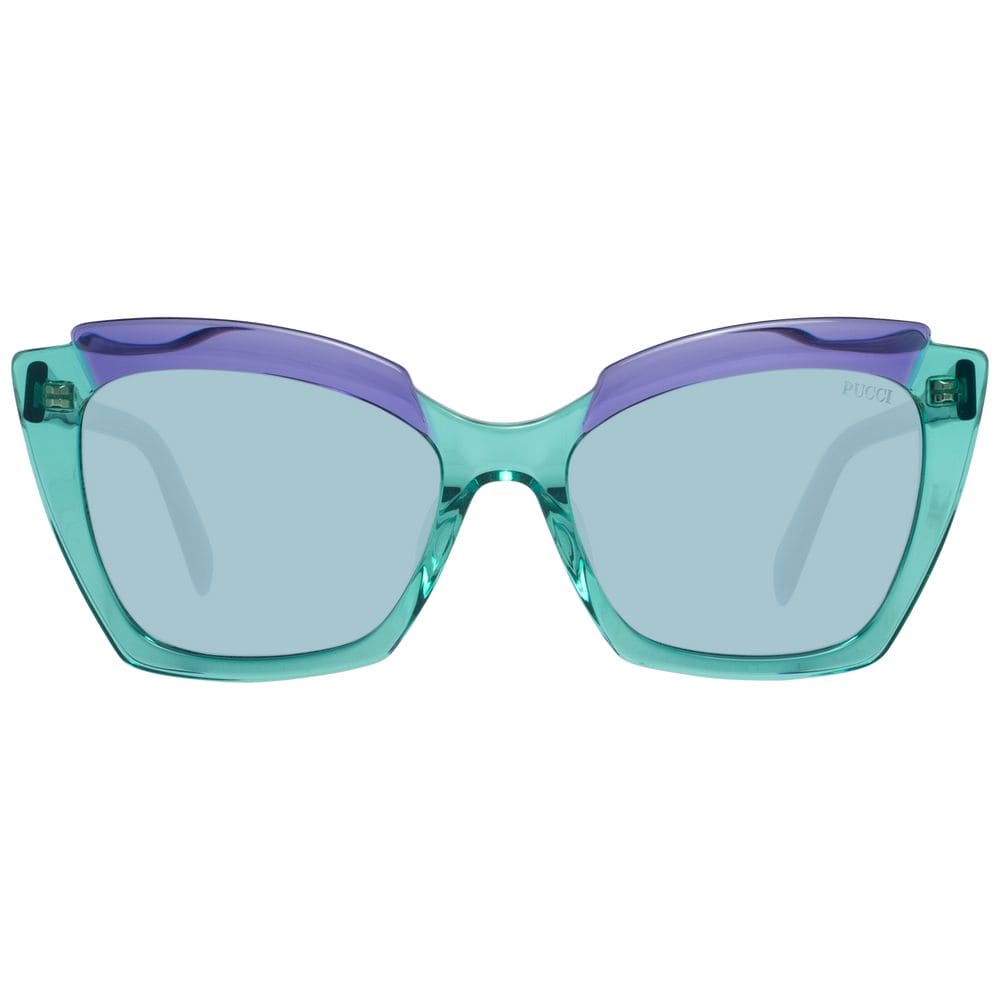 Lunettes de soleil vertes pour femmes Emilio Pucci