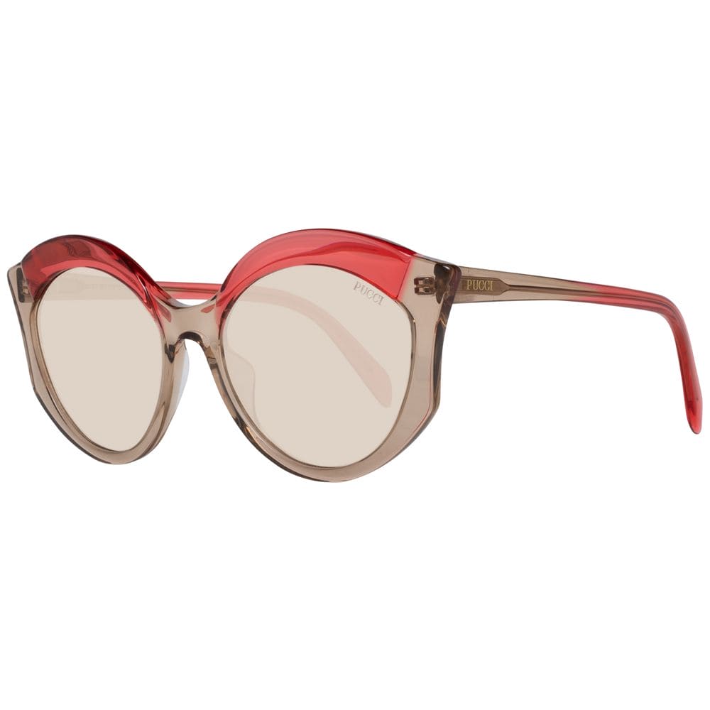 Lunettes de soleil marron pour femme Emilio Pucci