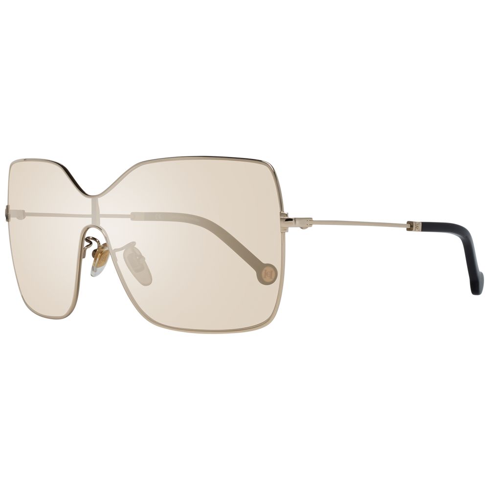 Lunettes de soleil Carolina Herrera pour femmes en or rose