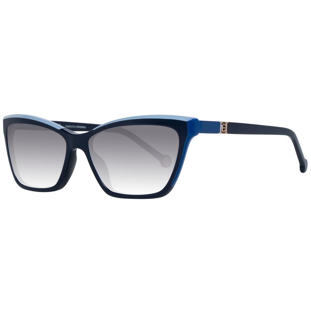 Lunettes de soleil bleues Carolina Herrera pour femmes