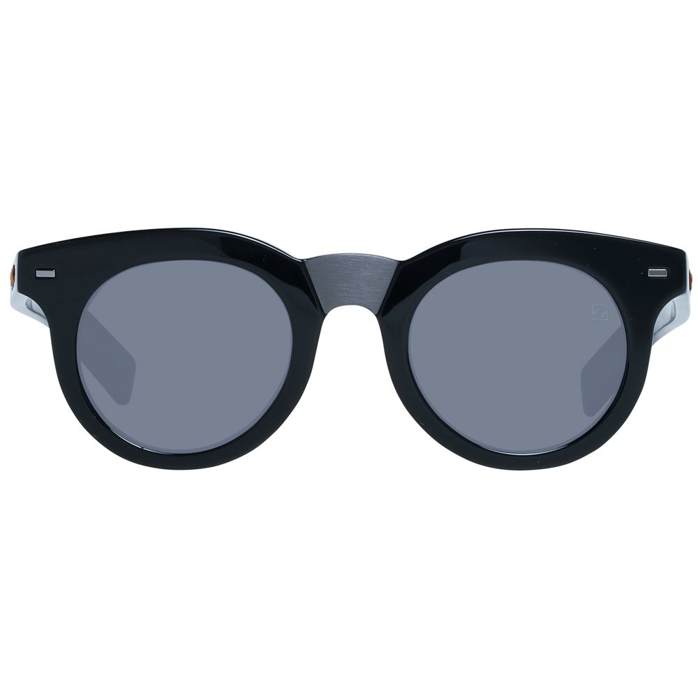 Zegna Couture Black Men Sunglasses