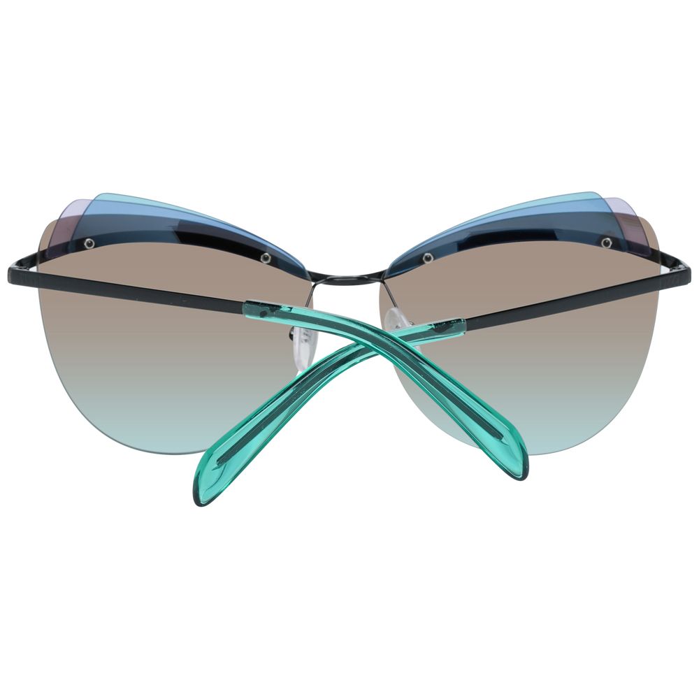 Lunettes de soleil vertes pour femmes Emilio Pucci