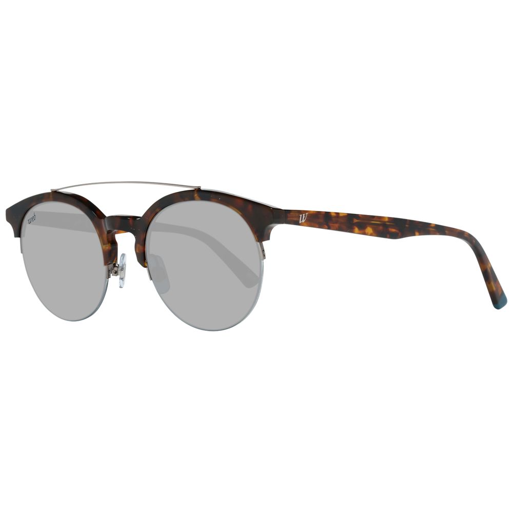 Web Brown Unisex Sunglasses