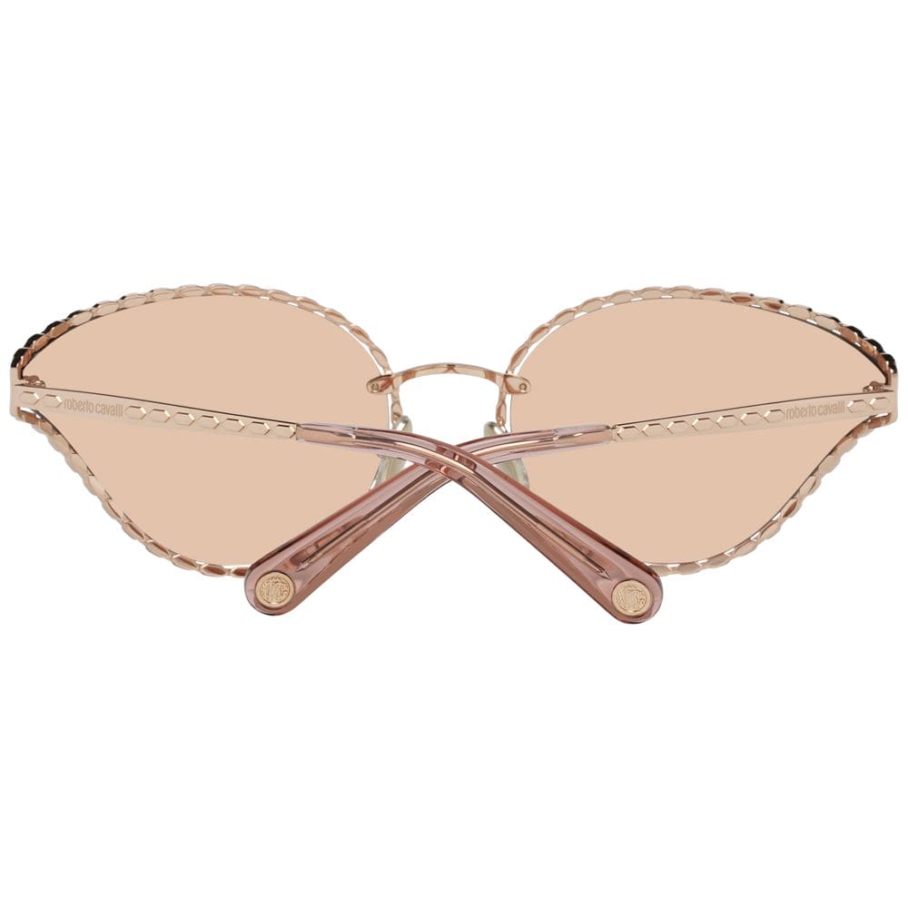 Lunettes de soleil pour femmes en or rose Roberto Cavalli