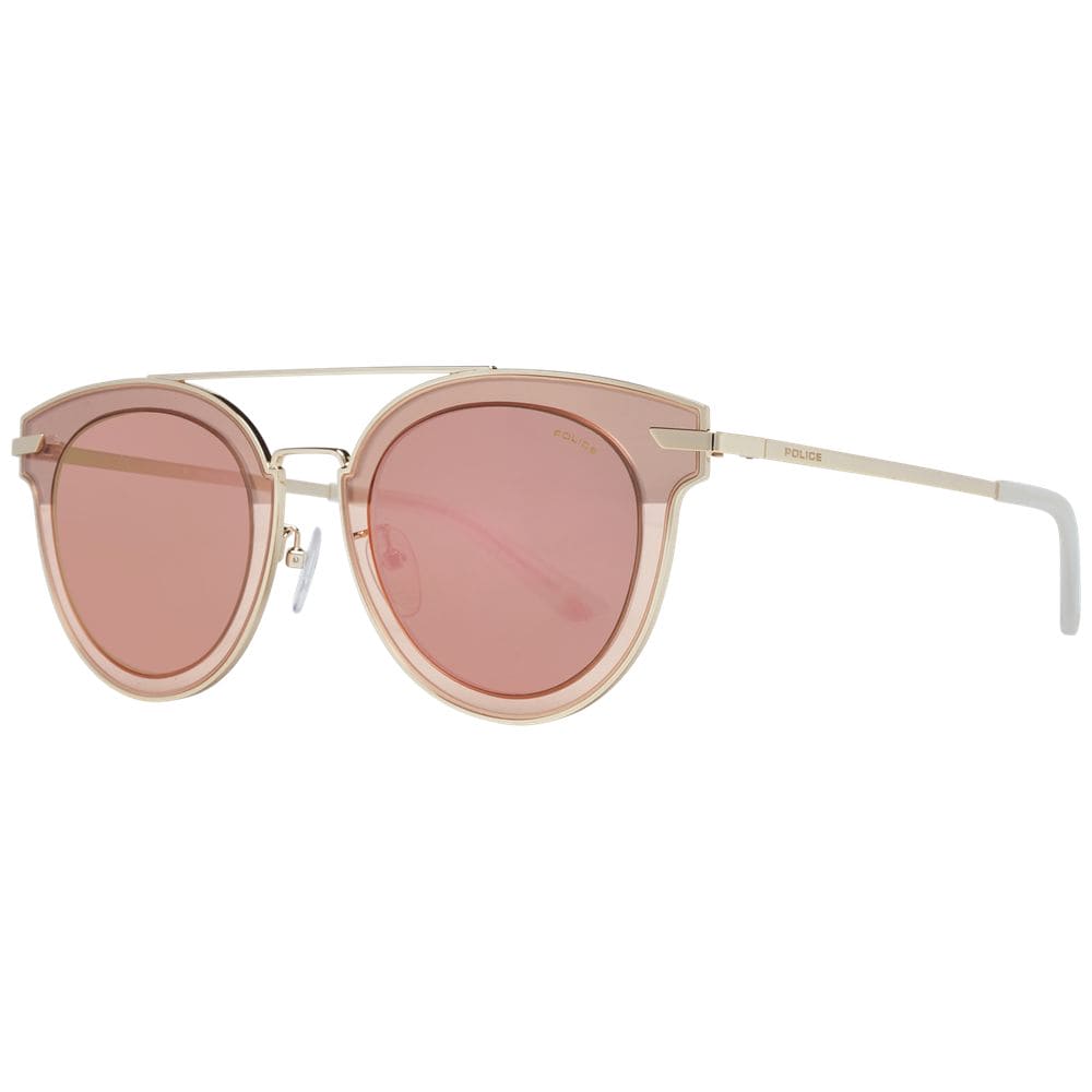 Lunettes de soleil Police pour hommes en or rose