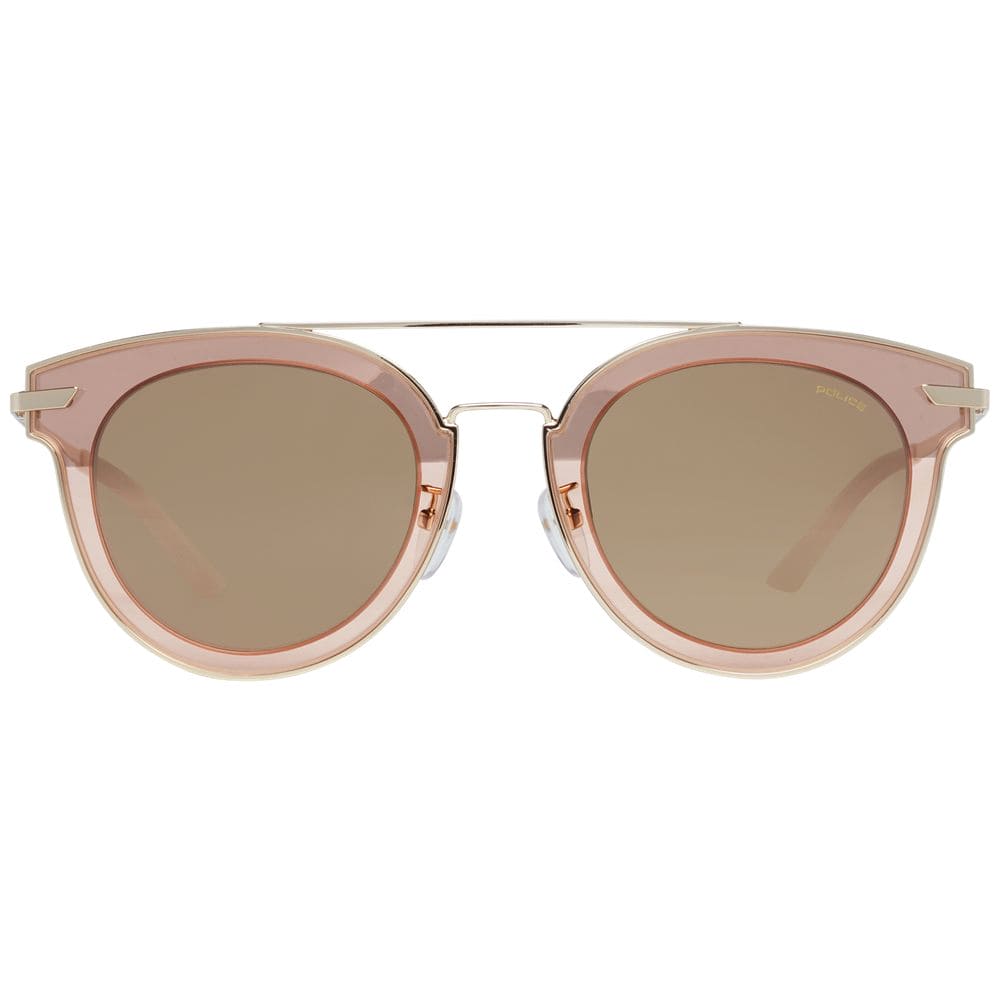 Lunettes de soleil Police pour hommes en or rose