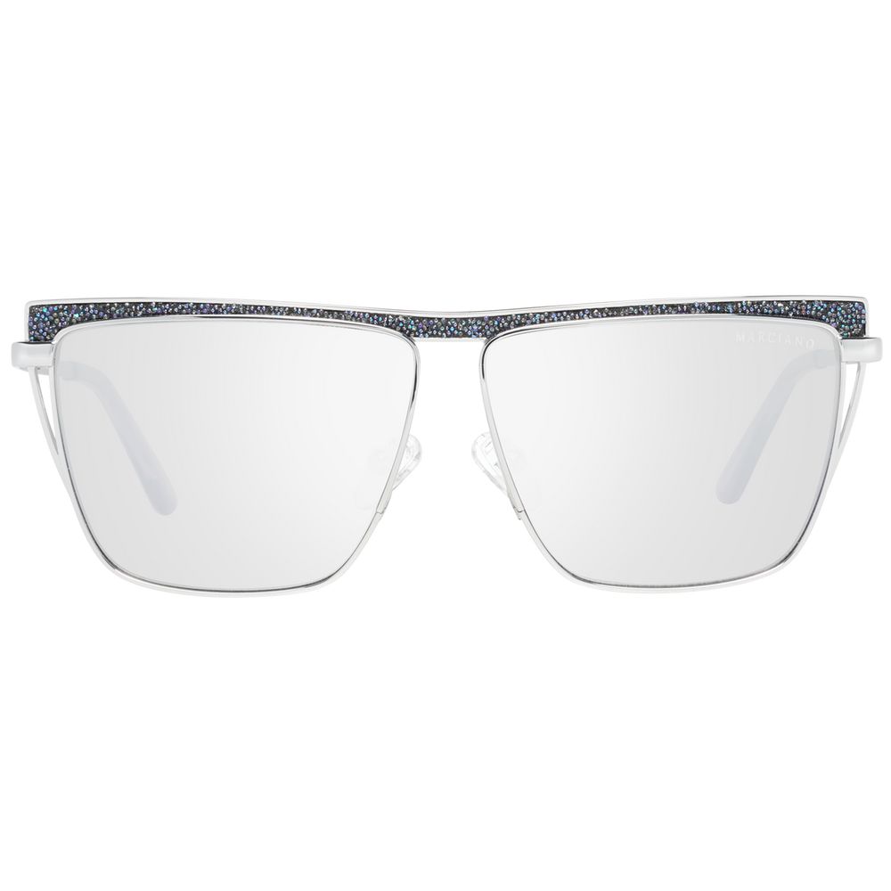 Lunettes de soleil argentées pour femmes Marciano by Guess