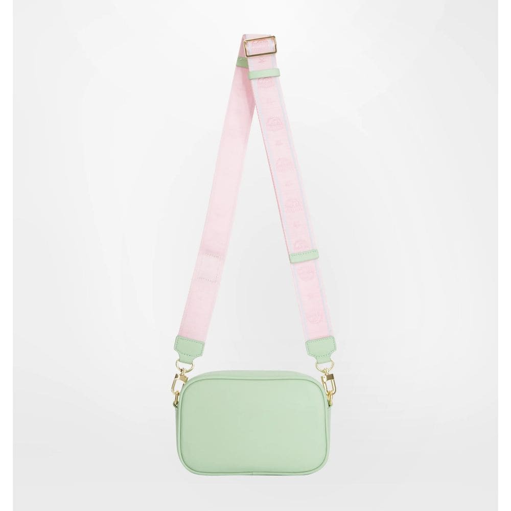 Sac bandoulière en tissu vert Chiara Ferragni