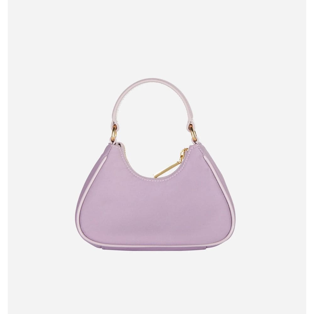 Bolso Chiara Ferragni de tela morada