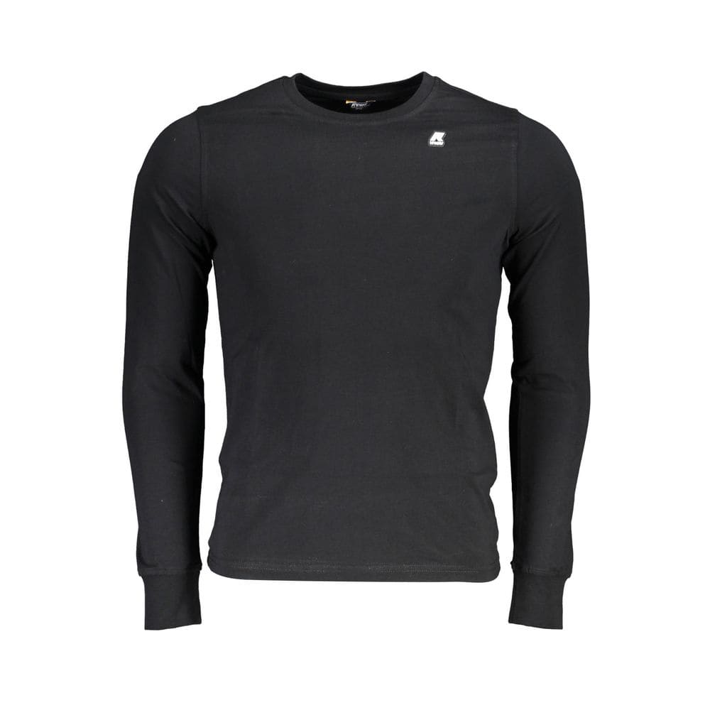 T-shirt en coton noir K-WAY