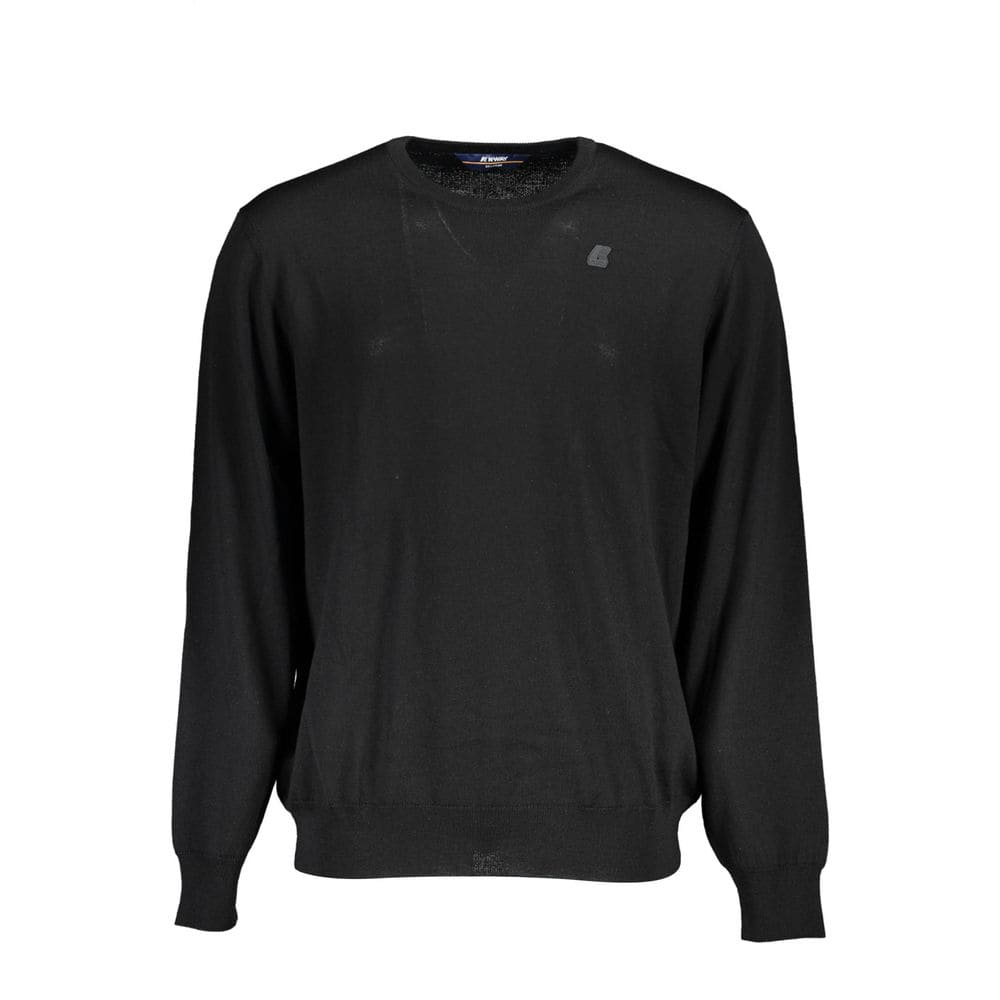 Pull en laine noir K-WAY