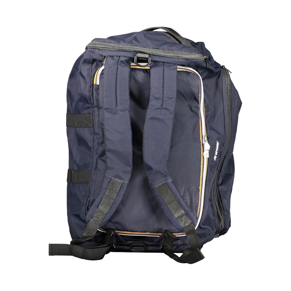 Mochila de poliéster azul K-WAY