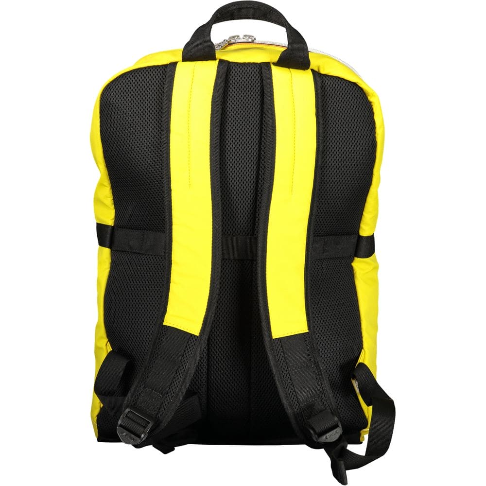 Sac à dos K-WAY en polyester jaune