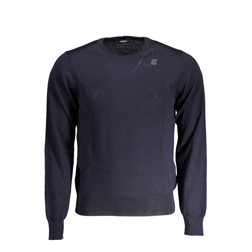 Pull en laine bleu K-WAY