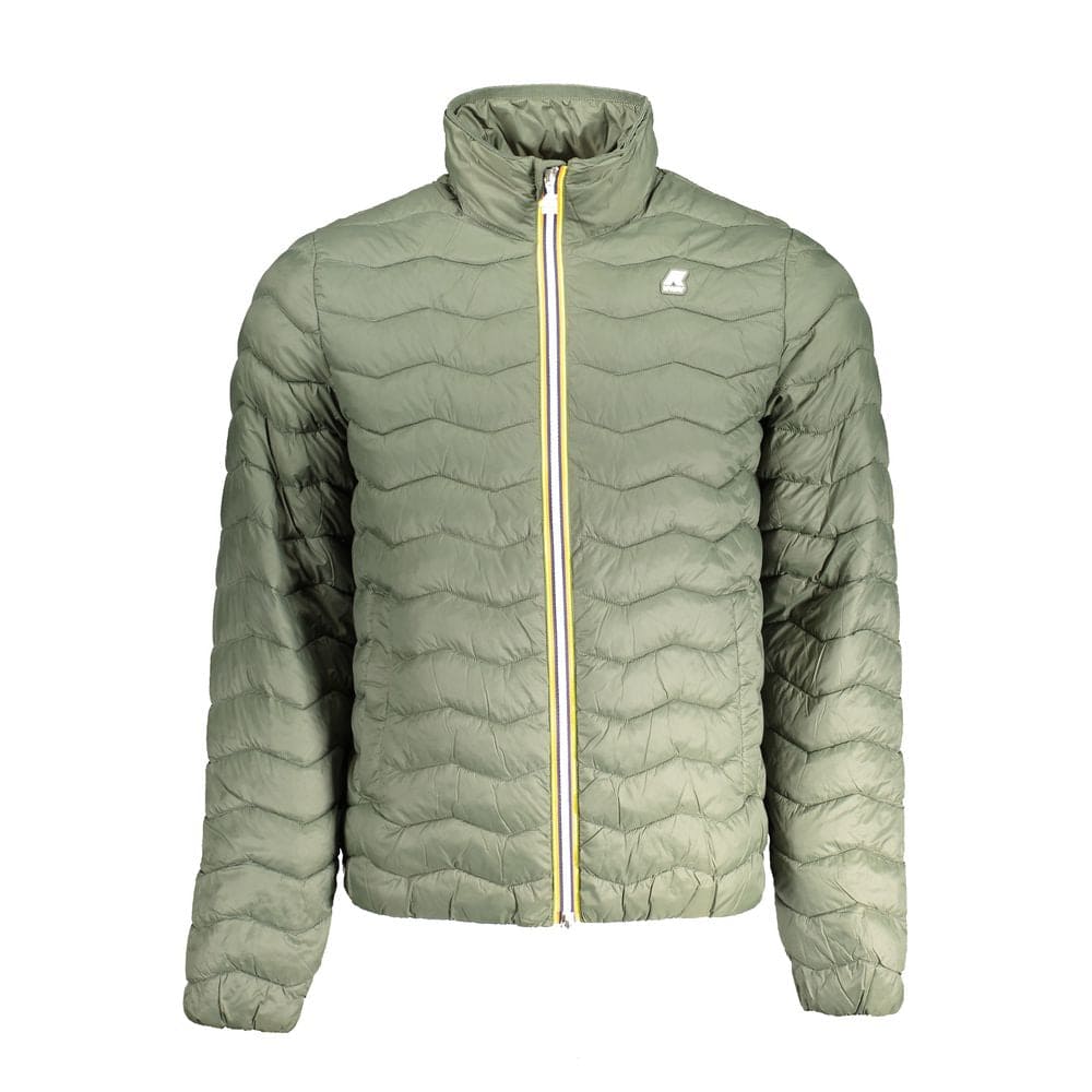 Chaqueta de poliamida verde K-WAY