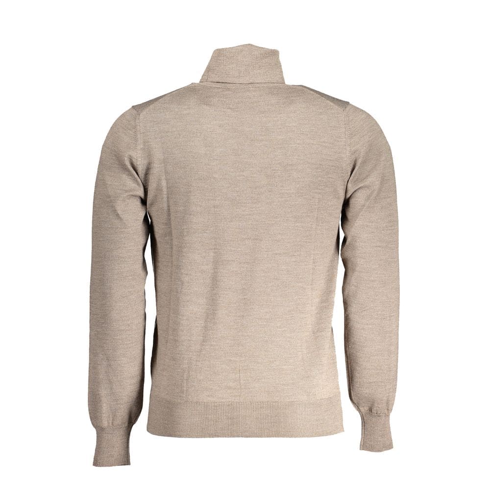 Pull en laine marron K-WAY