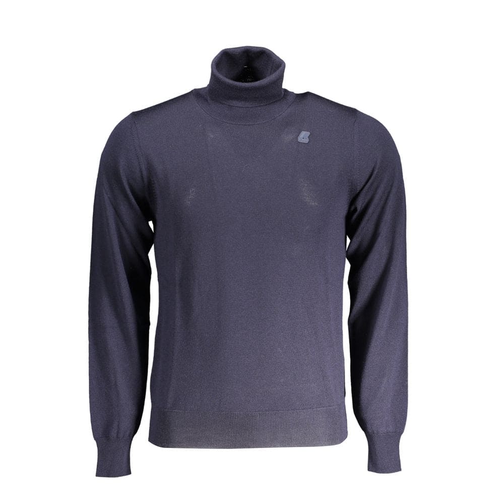 Pull en laine bleu K-WAY