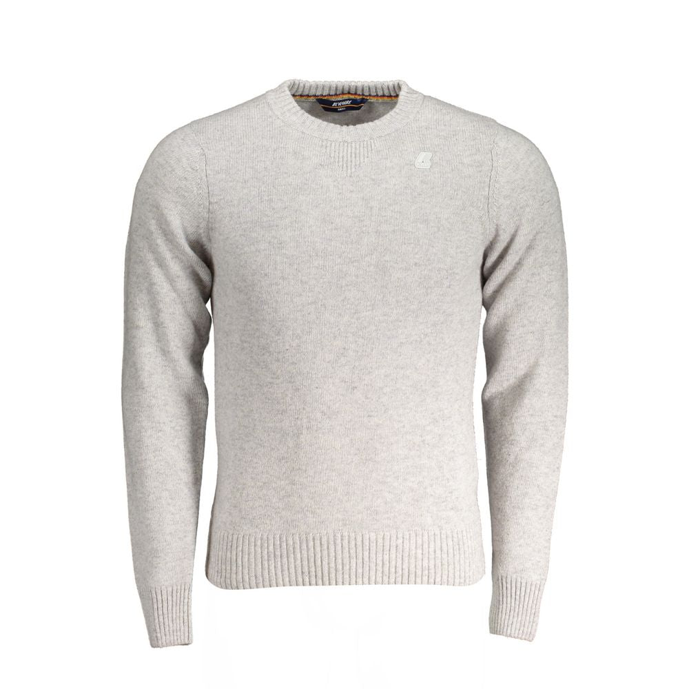 Pull en laine gris K-WAY