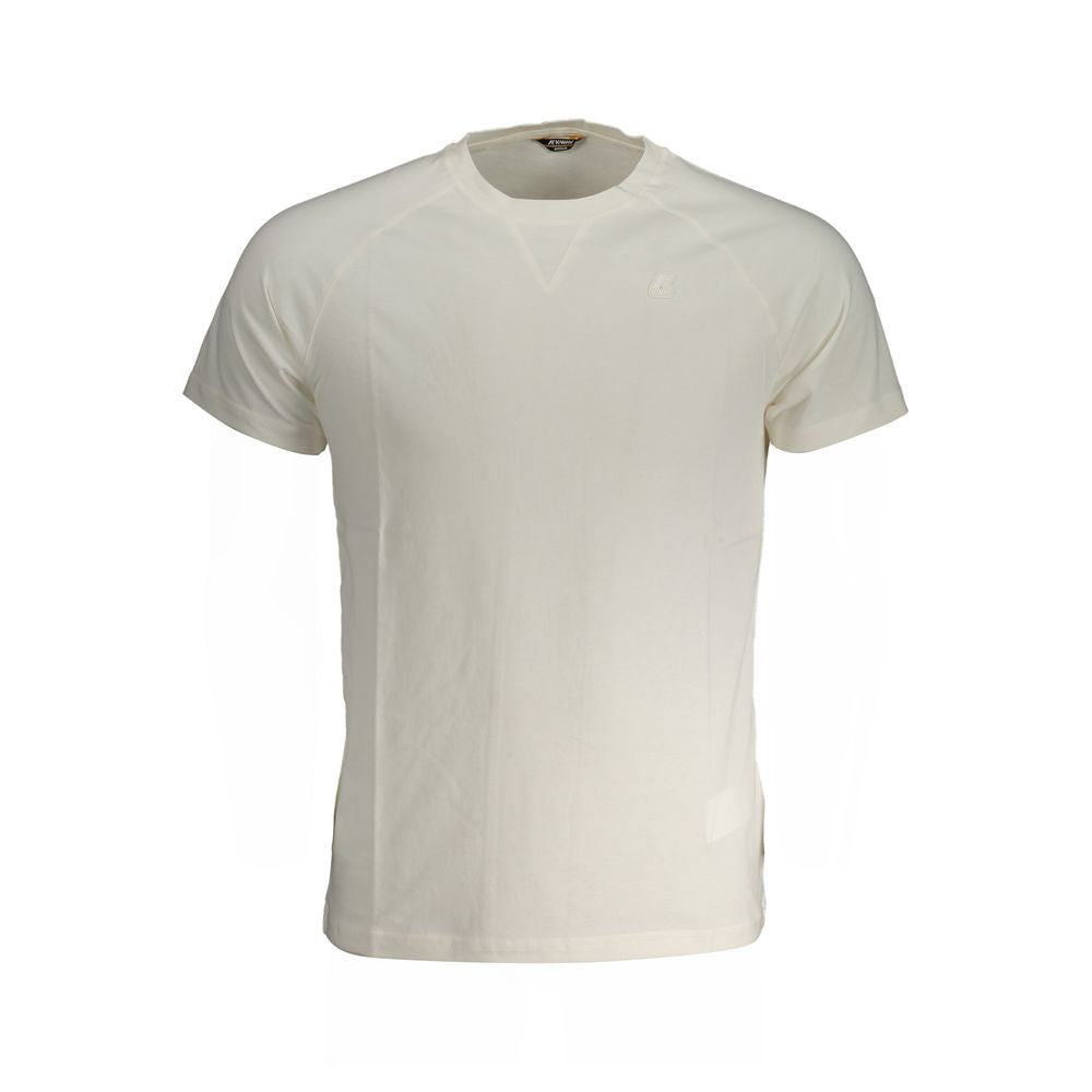 T-shirt en coton blanc K-WAY