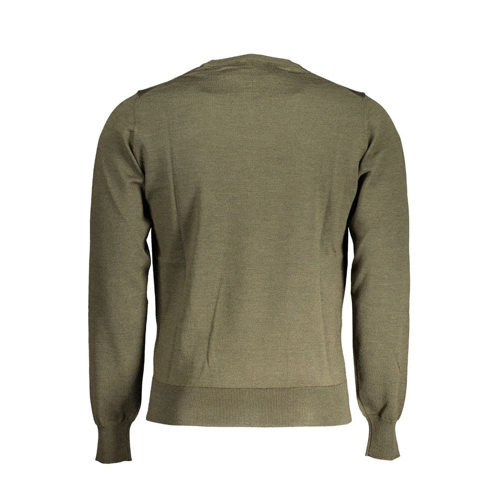 Pull en laine vert K-WAY