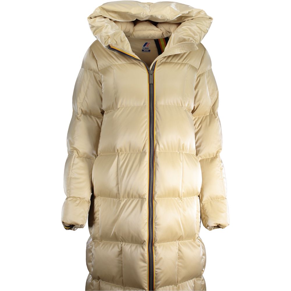 Vestes et manteaux en polyester beige K-WAY