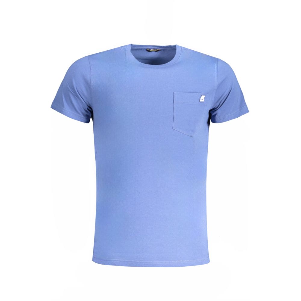 T-shirt en coton bleu K-WAY